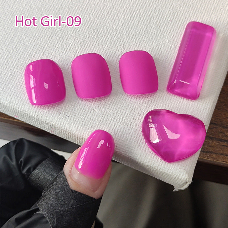 Hot Girls Gel Nail Polish Kit Art Design Manicure DIY