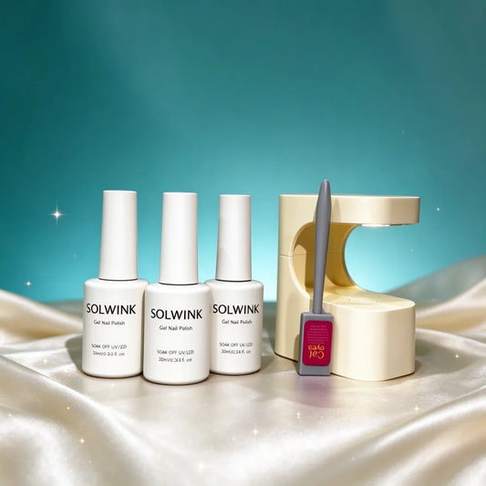 SOLWINK SOLWINK Heras One-step Gel Polish Set Green Cat Eye One-Step Gel Polish Set – Heras | SOLWINK
