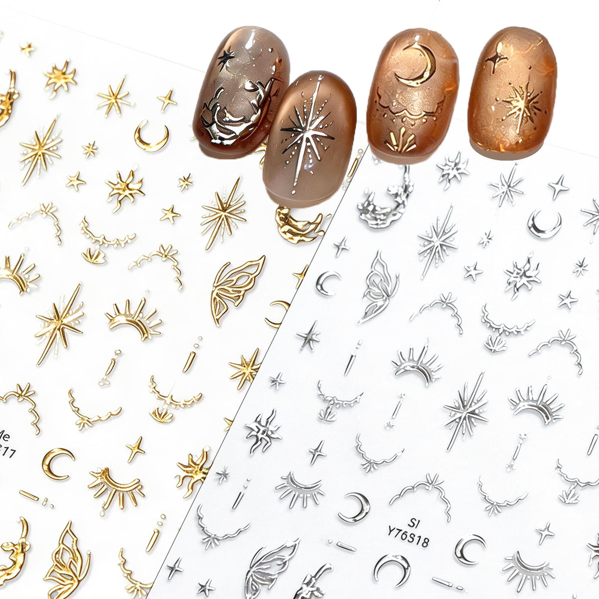 SOLWINK SOLWINK Halloween Nail Art Stickers SOLWINK Halloween Nail Art Stickers