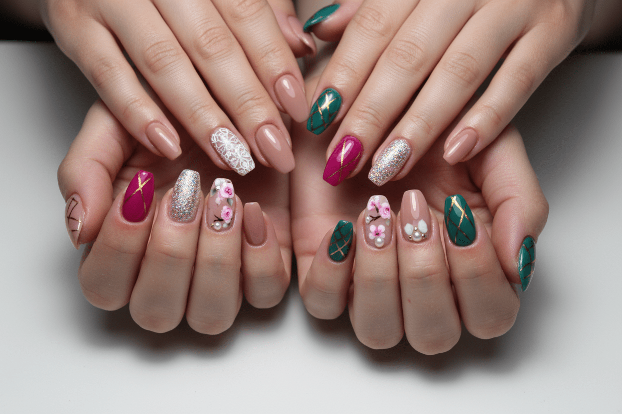 Professional Gel Nails Art - SOLWINK