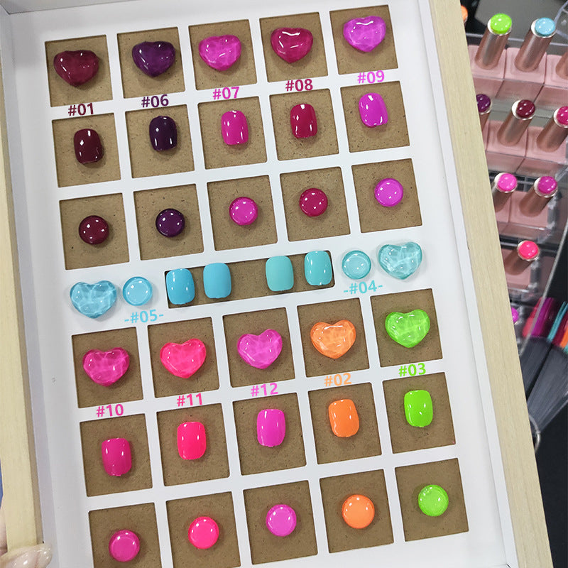 Hot Girls Gel Nail Polish Kit Art Design Manicure DIY