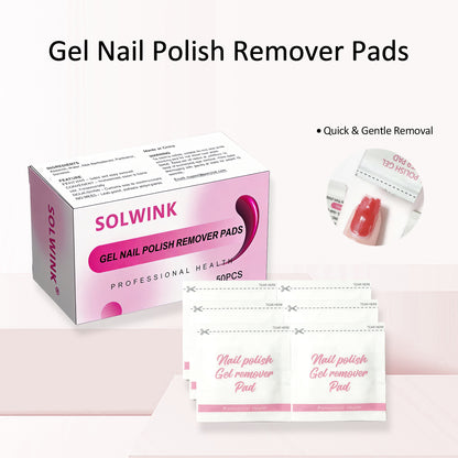 SOLWINK Gel nail polish remover pads