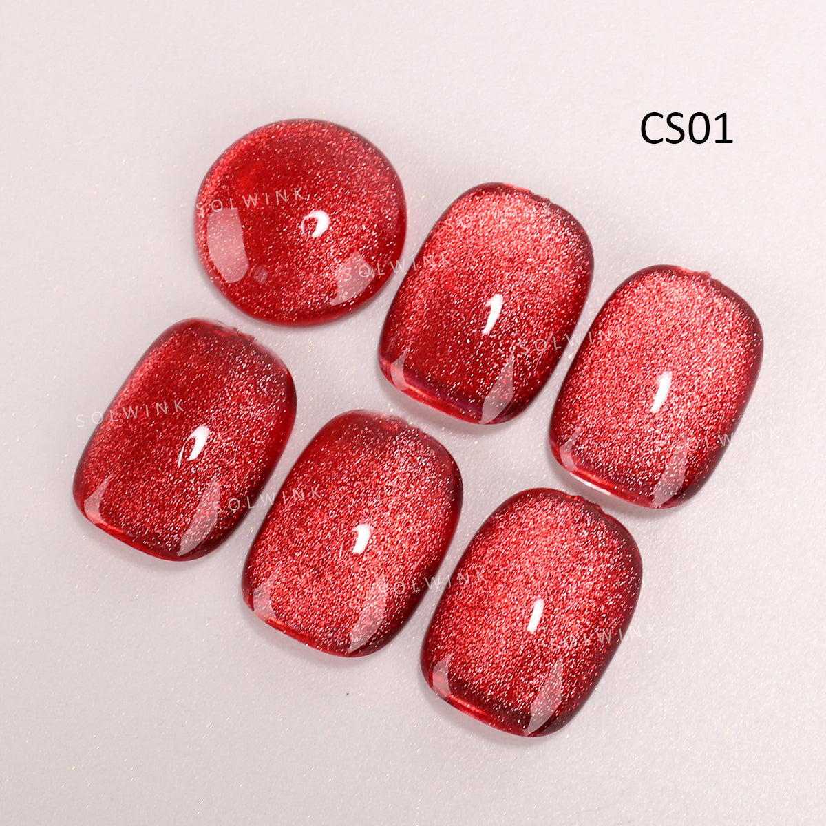 SOLWINK Color Symphony Cat Eye Gel Nail Polish Set Multi-functional Magnetic Nail Polish Kits for Natural Nails Toes Nail Tips