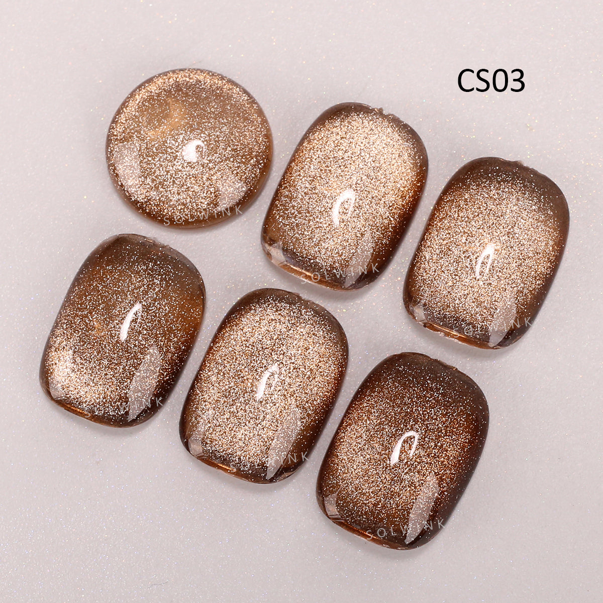 SOLWINK Color Symphony Cat Eye Gel Nail Polish Set Multi-functional Magnetic Nail Polish Kits for Natural Nails Toes Nail Tips