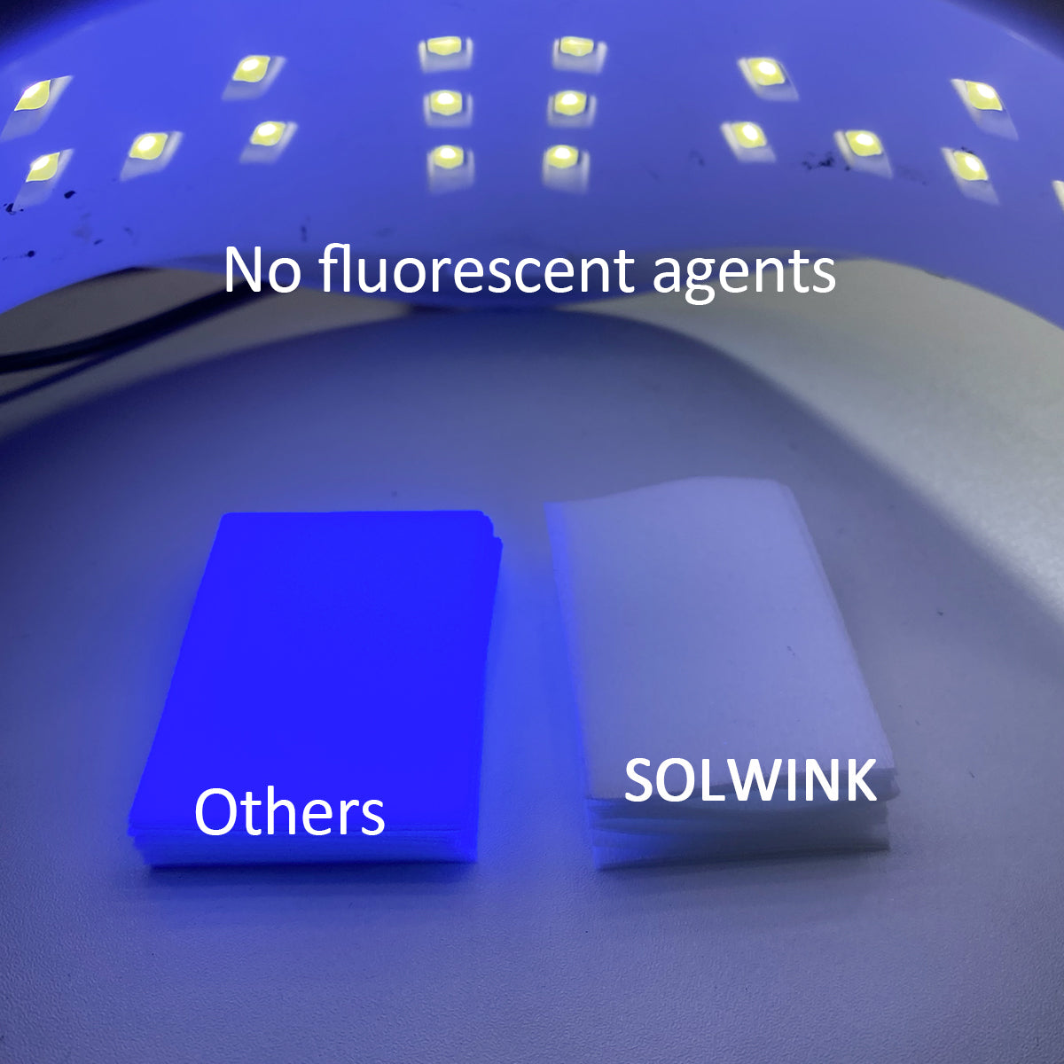 SOLWINK Stiff Nail Cotton Pads