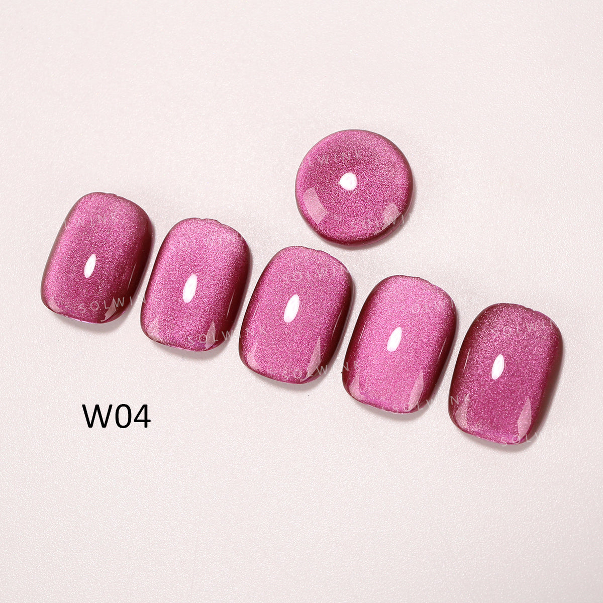 SOLWINK Wide Light Cat Eye Gel Nail Polish Set Multi-functional Magnetic Nail Polish Kits for Natural Nails Toes Nail Tips