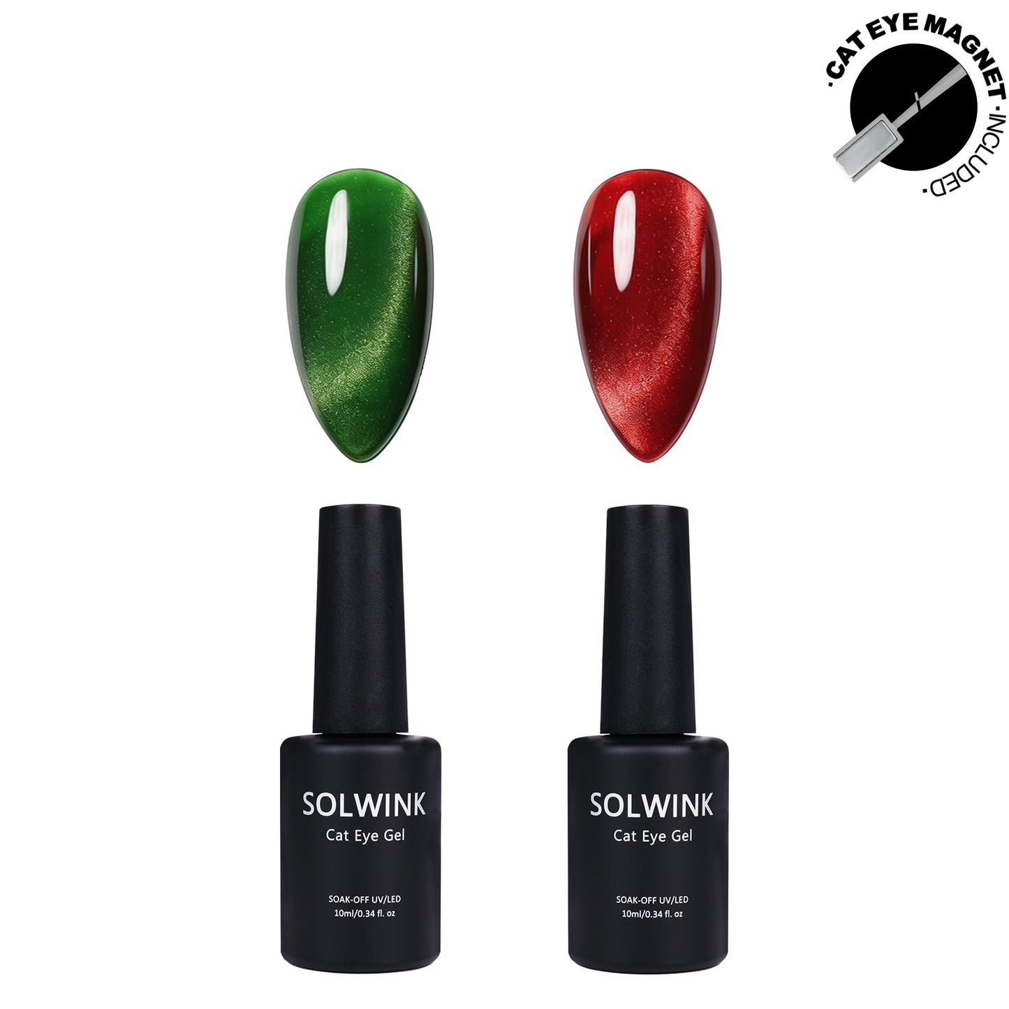 SOLWINK Carol Cat Eye Gel Polish Set - Magnet Kit