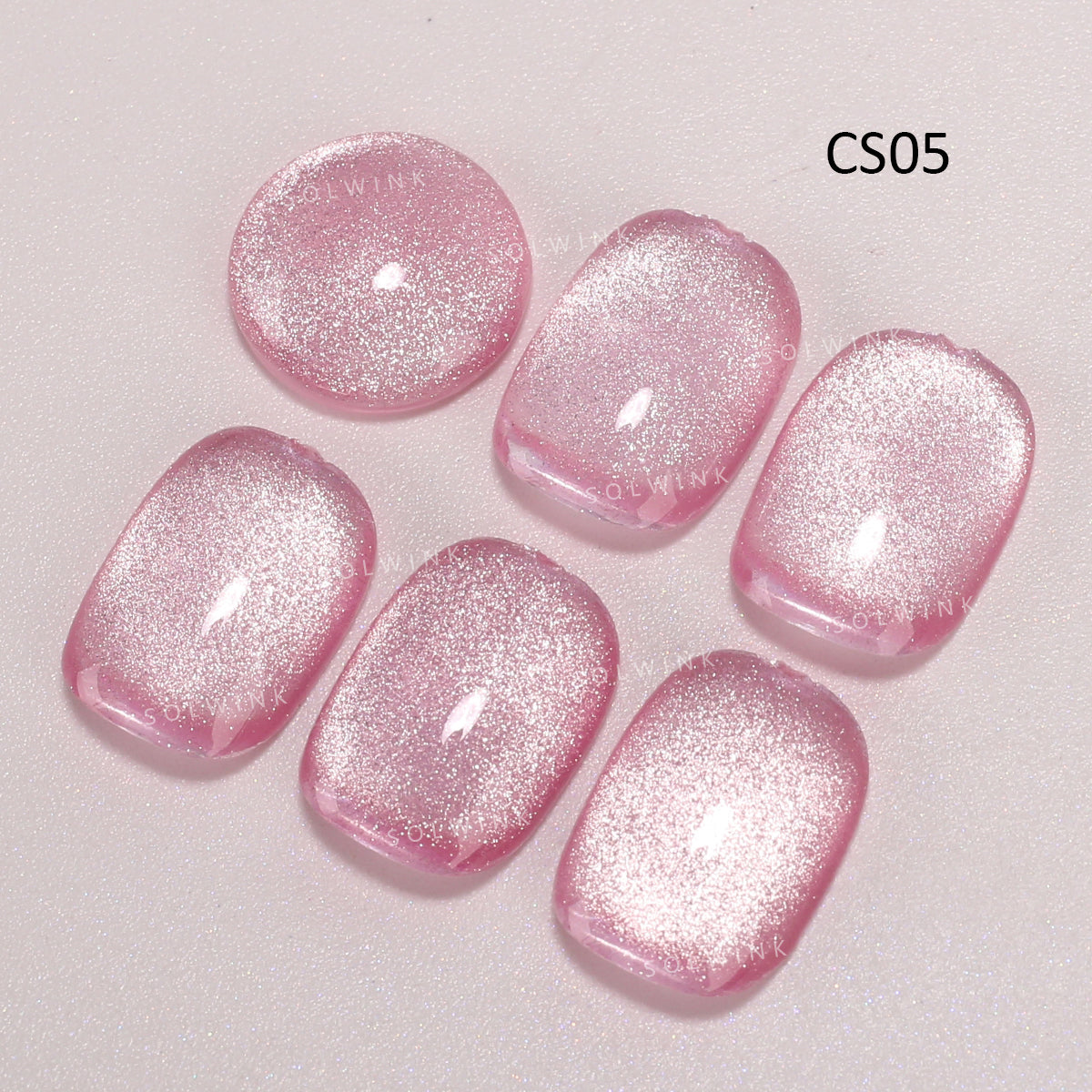 SOLWINK Color Symphony Cat Eye Gel Nail Polish Set Multi-functional Magnetic Nail Polish Kits for Natural Nails Toes Nail Tips