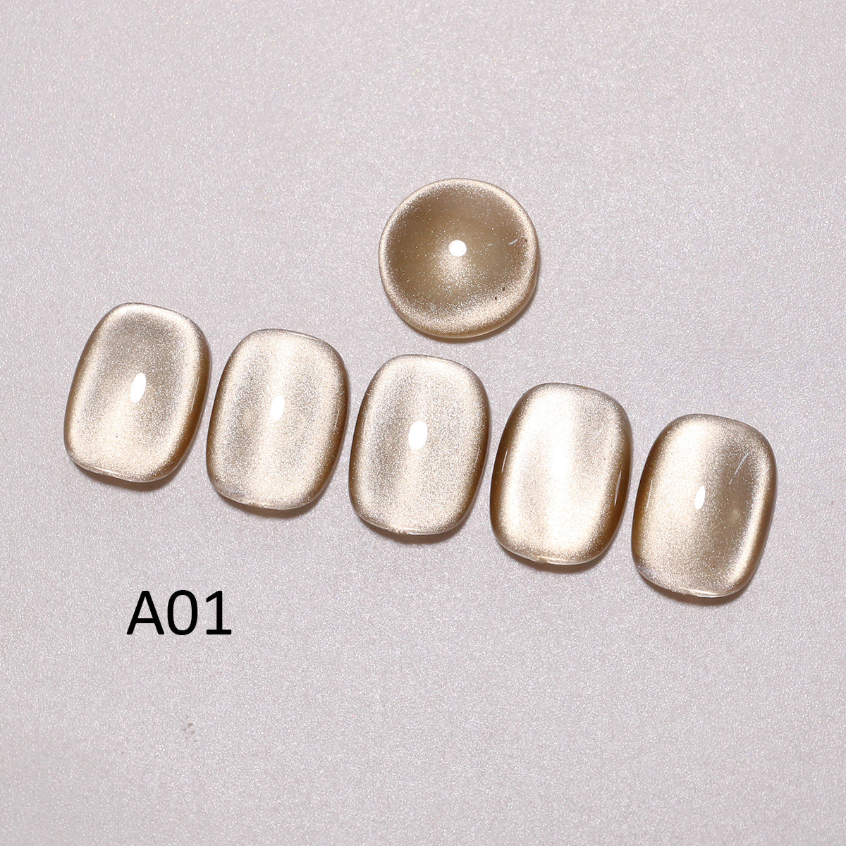 SOLWINK Amber Cat Eye Gel Nail Polish Set Magnetic Nail Polish Kits for Natural Nails Toes Nail Tips