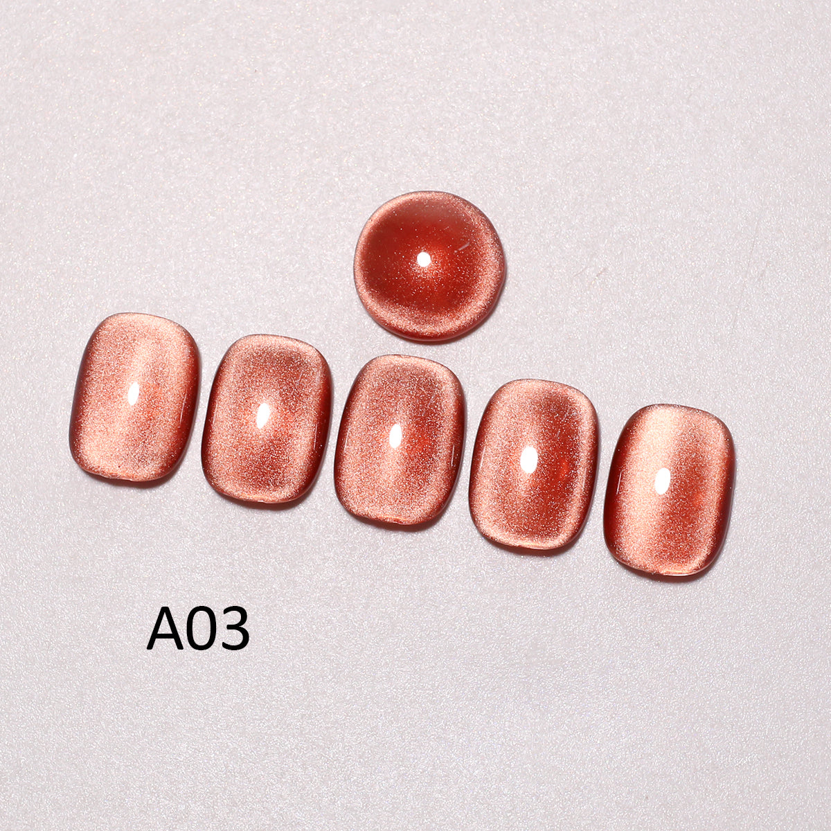 SOLWINK Amber Cat Eye Gel Nail Polish Set Magnetic Nail Polish Kits for Natural Nails Toes Nail Tips