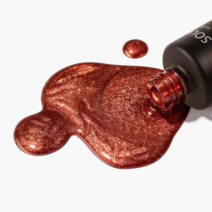 SOLWINK Amber Cat Eye Gel Nail Polish Set - Magnet Kit