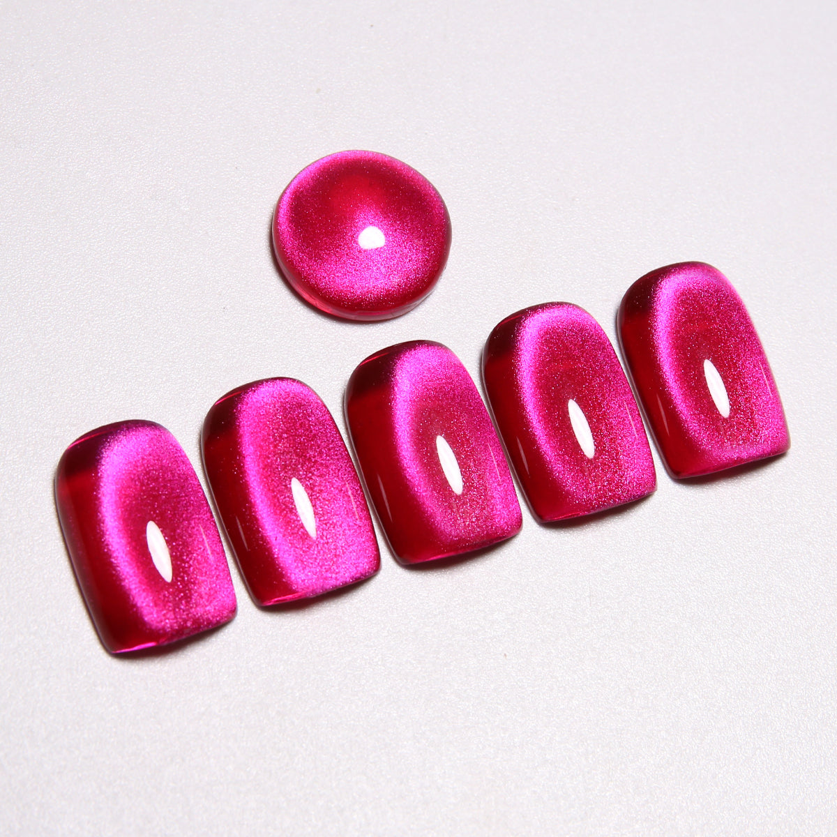 SOLWINK Gem Cat Eye Gel Polish Set HEMA & TPO Free UV/LED Soak Off 10ml 3 Colors-Blue Gold Pink