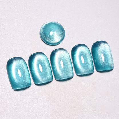 SOLWINK Baby Color Cat Eye Gel Nail Polish Set Water Light Soft Mist Effect Glitter Soak Off UV LED Magic Gel Safe for Natural Nails Extension Nail Tips Toes Magnet Newbie Tech Nail Art Get Compliments 10ML 3 Colors Pink Green Purple