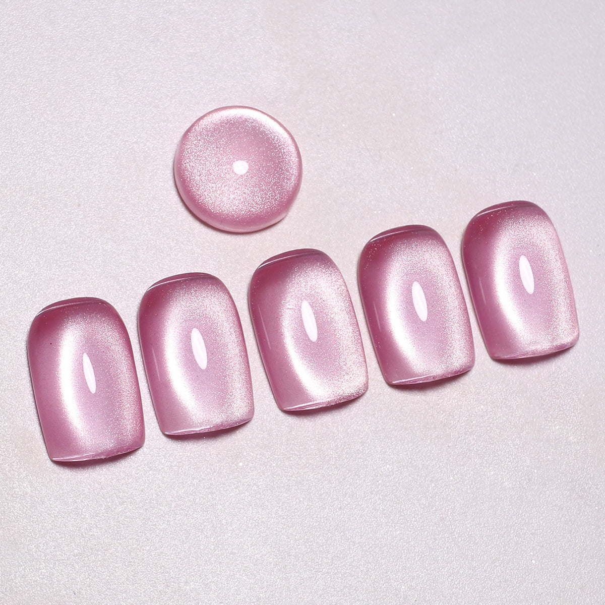 SOLWINK Baby Cat Eye Gel Polish Set UV/LED Soak Off 10ml 3 Colors-Pink Green Purple