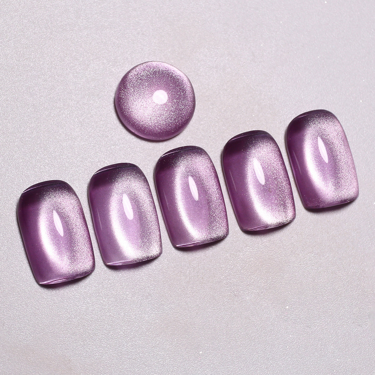 SOLWINK Baby Cat Eye Gel Polish Set UV/LED Soak Off 10ml 3 Colors-Pink Green Purple