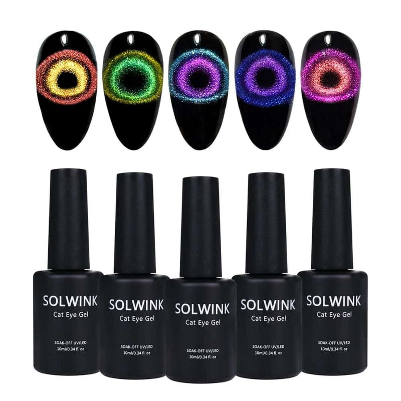 SOLWINK SOLWINK Galaxy Cat Eye Gel Polish Set SOLWINK Galaxy Cat Eye Gel Polish Set