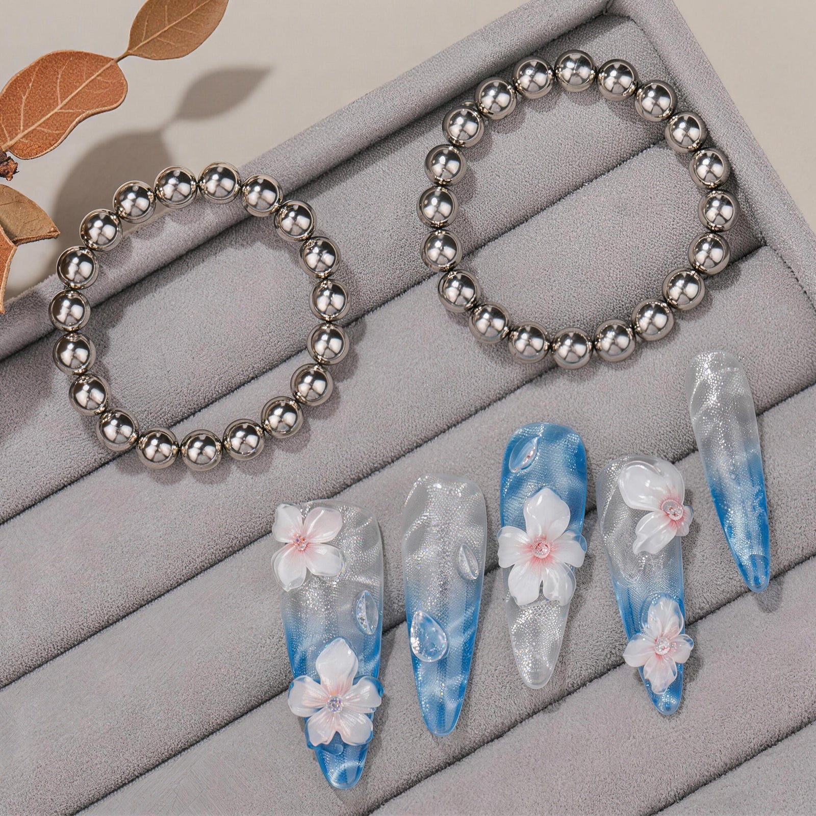 Solwink cat eye magnetic beads product overview nail art magnet gel beads packaging DIY manicure tool