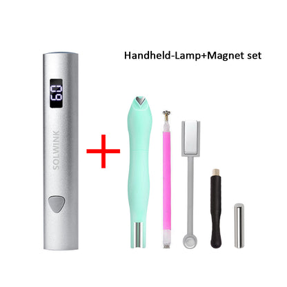 SOWLINK Handheld UV Nail Lamp For Gel Nails 3 Beads USB Nail Light Flashlight for Home DIY Manicure