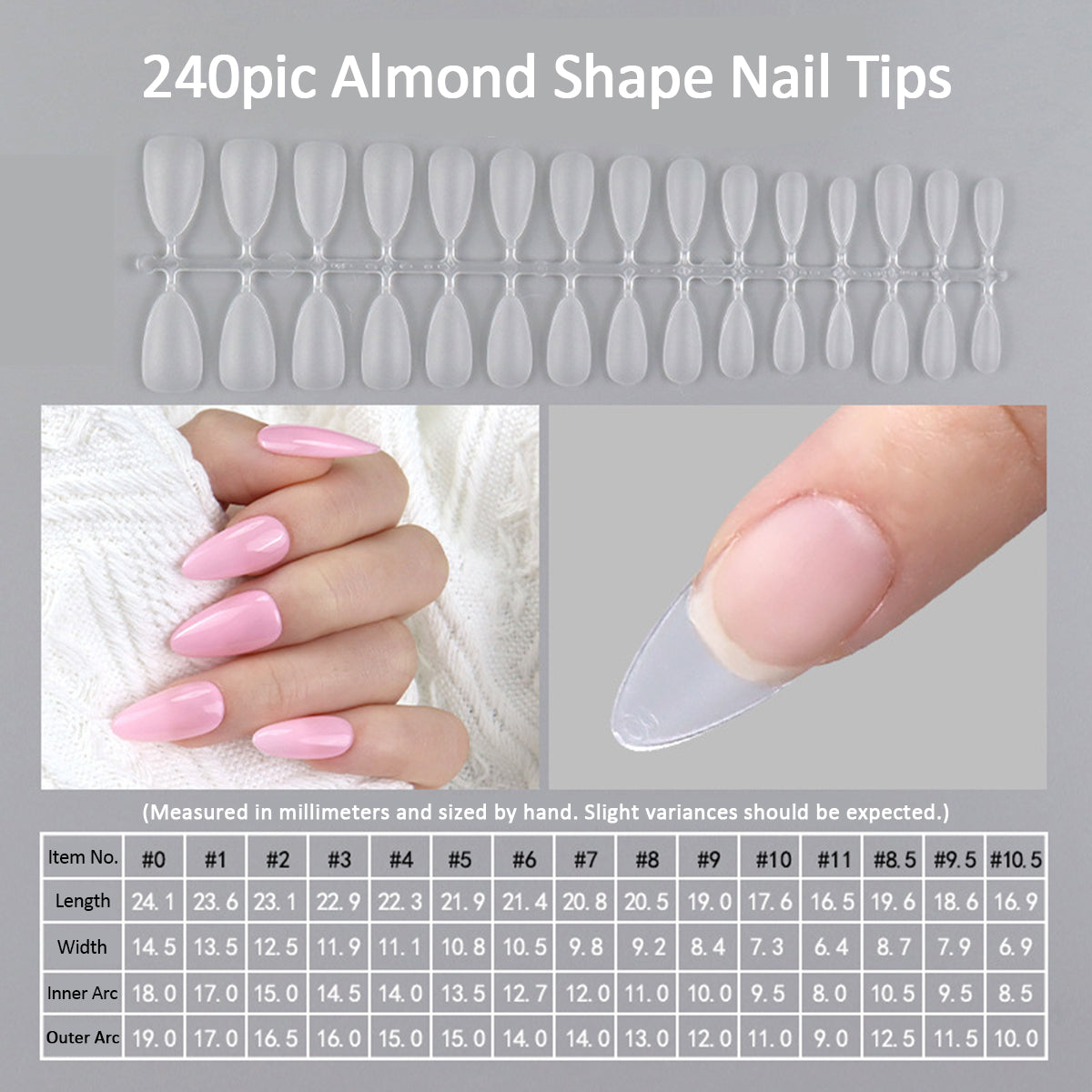 SOWLINK 240pic Pre-Frosted Nail Wraps