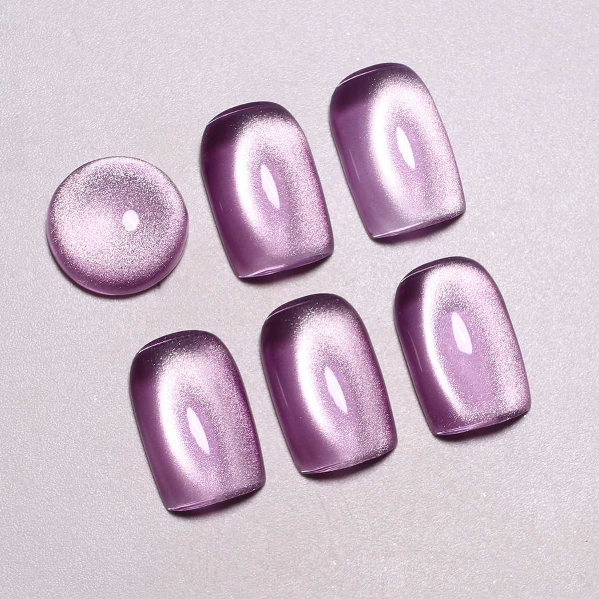 SOLWINK Baby Color Cat Eye Gel Nail Polish Set Water Light Soft Mist Effect Glitter Soak Off UV LED Magic Gel Safe for Natural Nails Extension Nail Tips Toes Magnet Newbie Tech Nail Art Get Compliments 10ML 3 Colors Pink Green Purple