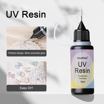 SOLWINK 3D Nail Charm Silicone Mold for UV Resin Nail Art - SOLWINK