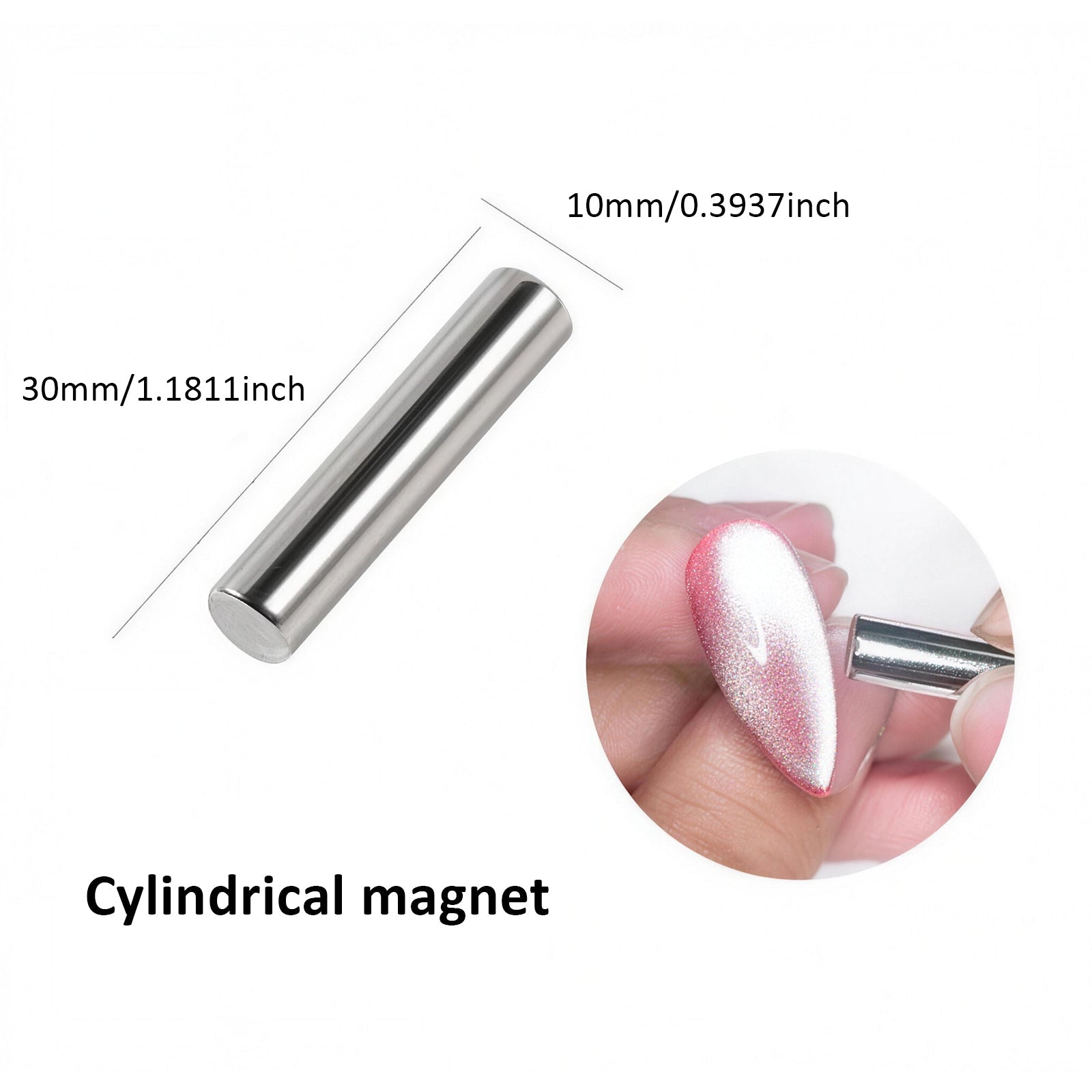 SOLWINK 5pcs Nail Magnet Pens - SOLWINK