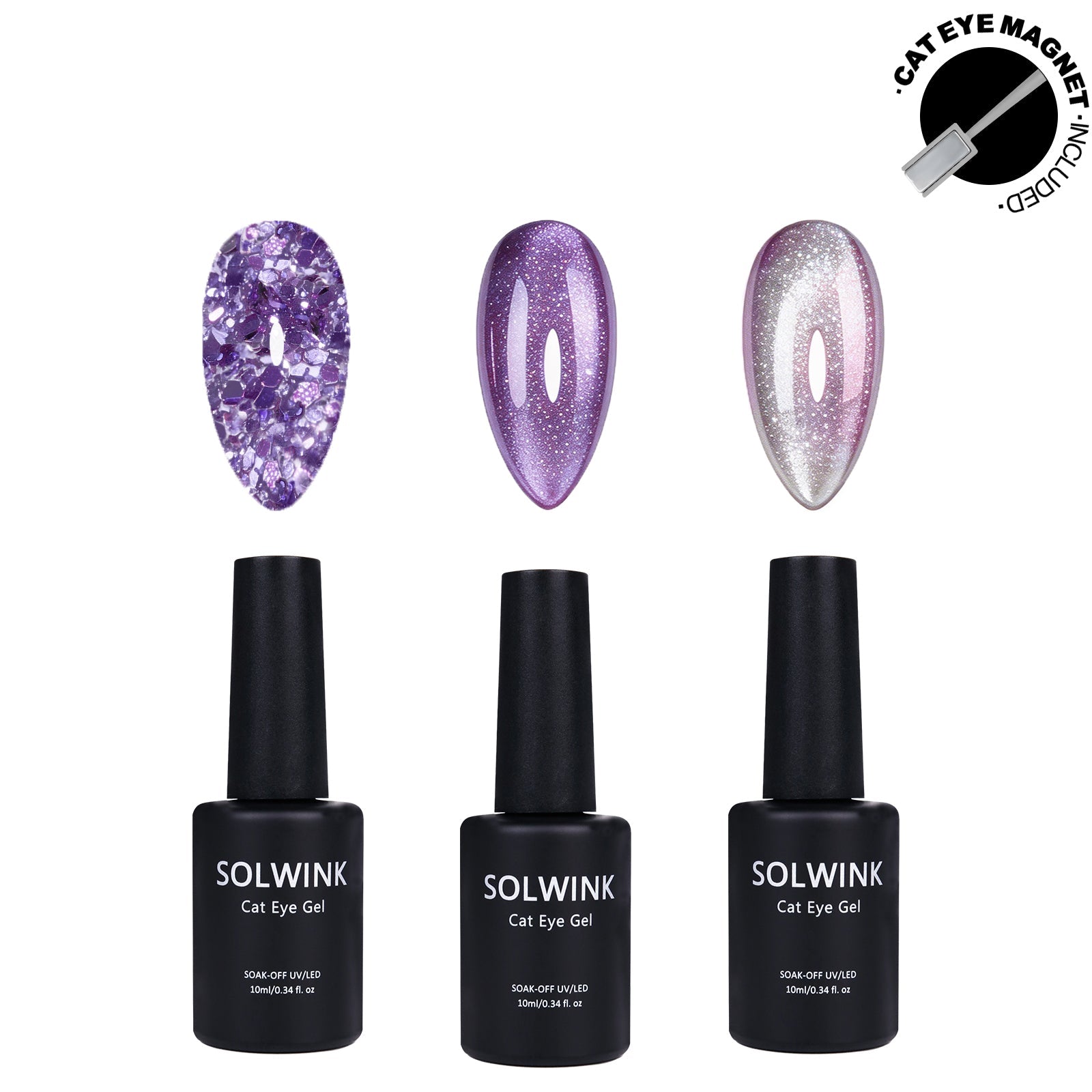 SOLWINK Athena One-step Gel Polish Set - Magnet Kit - SOLWINK