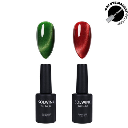 SOLWINK Carol Cat Eye Gel Polish Set - Magnet Kit - SOLWINK
