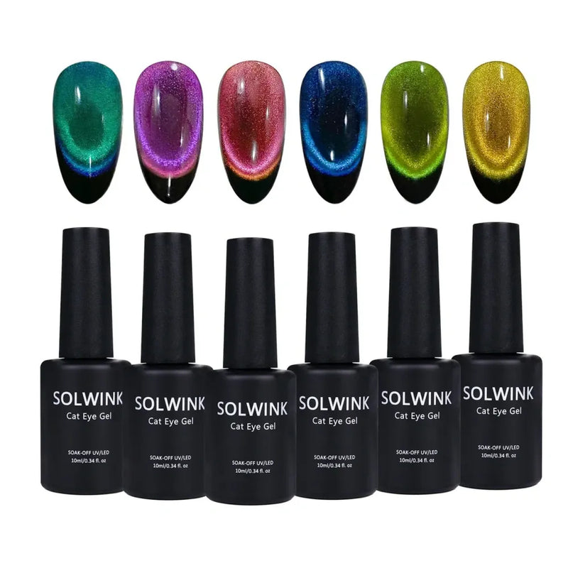 SOLWINK SOLWINK Dopamine Cat Eye Gel Polish Set SOLWINK Dopamine Cat Eye Gel Polish Set