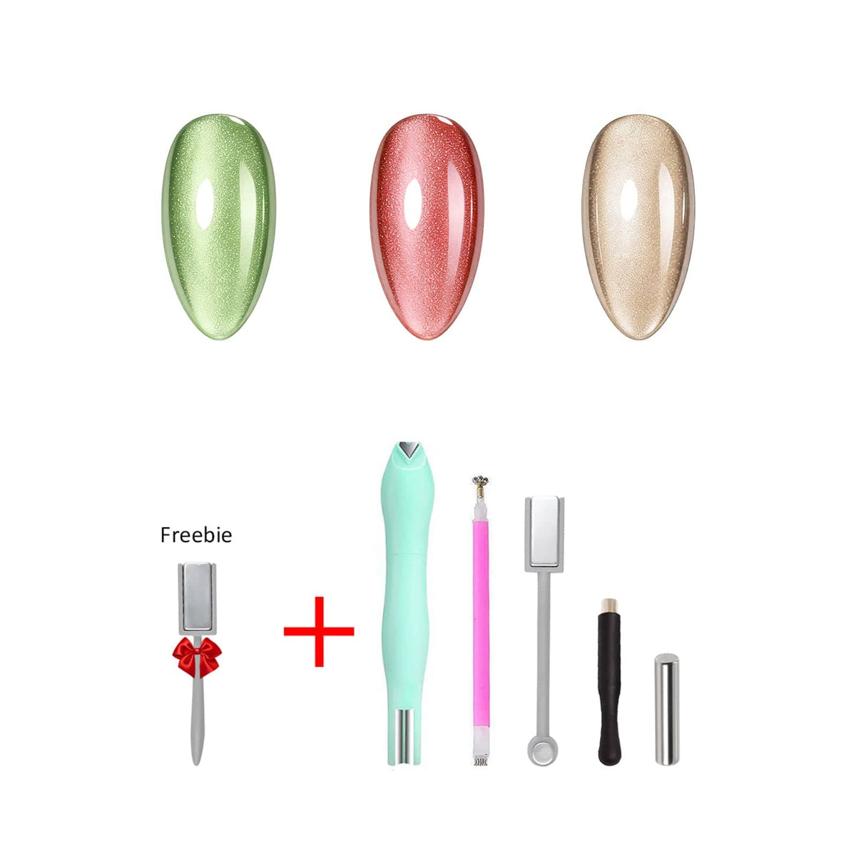 SOLWINK SOLWINK Fruit Glaze Cat Eye Gel Polish Set - Magnet Kit SOLWINK Fruit Glaze Cat Eye Gel Polish Set - Magnet Kit