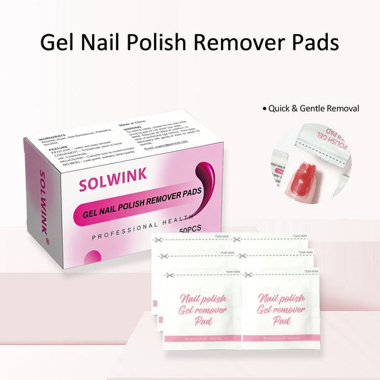 SOLWINK Gel nail polish remover pads - SOLWINK