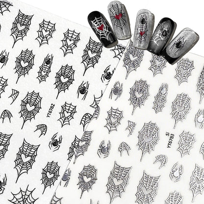 SOLWINK SOLWINK Halloween Nail Art Stickers SOLWINK Halloween Nail Art Stickers