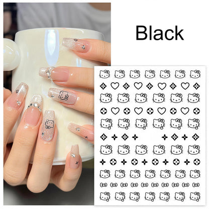 SOLWINK Hello Kitty Nail Art Stickers - SOLWINK