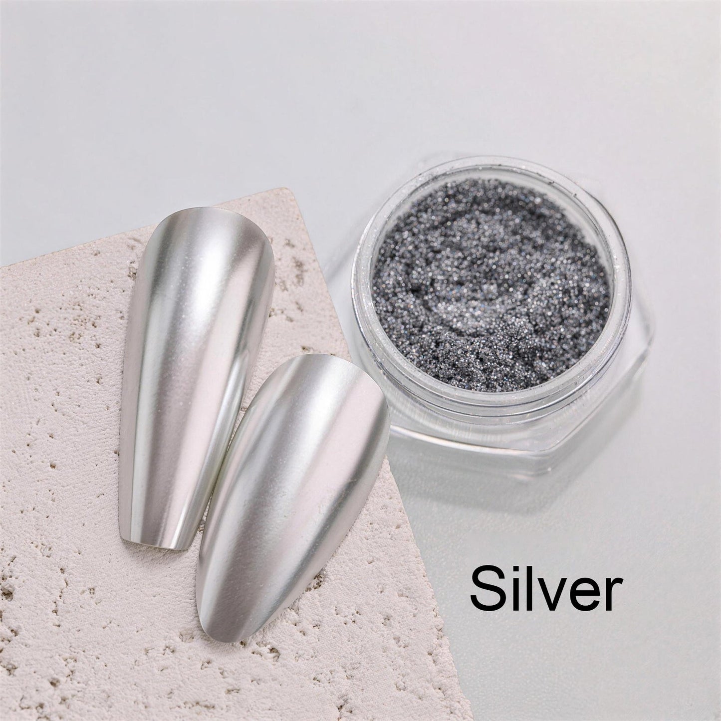 SOLWINK Metallic Chrome Nail Powder - SOLWINK
