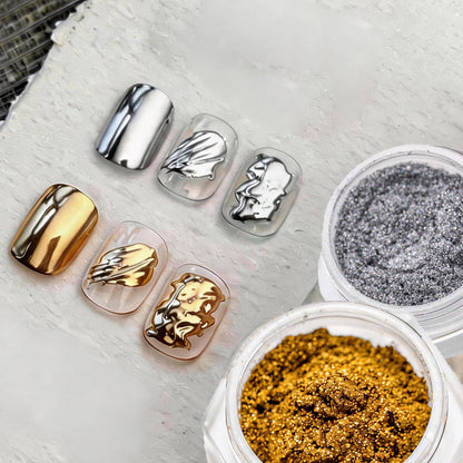 SOLWINK Metallic Chrome Nail Powder - SOLWINK