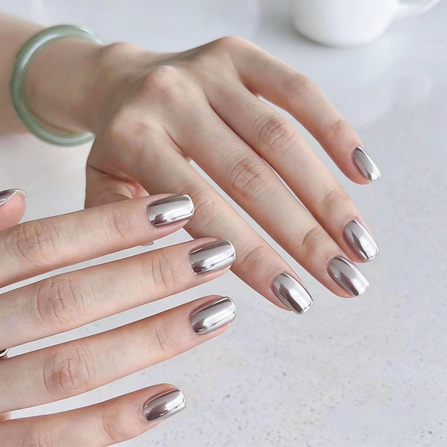 SOLWINK Metallic Chrome Nail Powder - SOLWINK