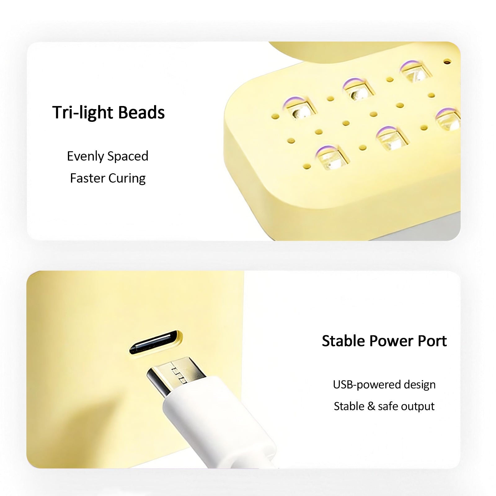 SOLWINK Mini LED Nail Lamp - SOLWINK