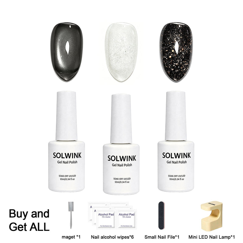 SOLWINK SOLWINK Nyx One-step Gel Polish Set  [FREE UV LAMP PER USER ID] SOLWINK Nyx One-step Gel Polish Set  [FREE UV LAMP PER USER ID]