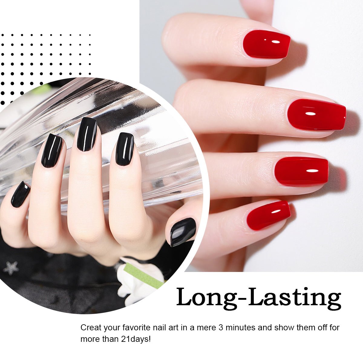 SOLWINK Rock Sugar No Wipe Top & Base Coat UV/LED Gel - SOLWINK
