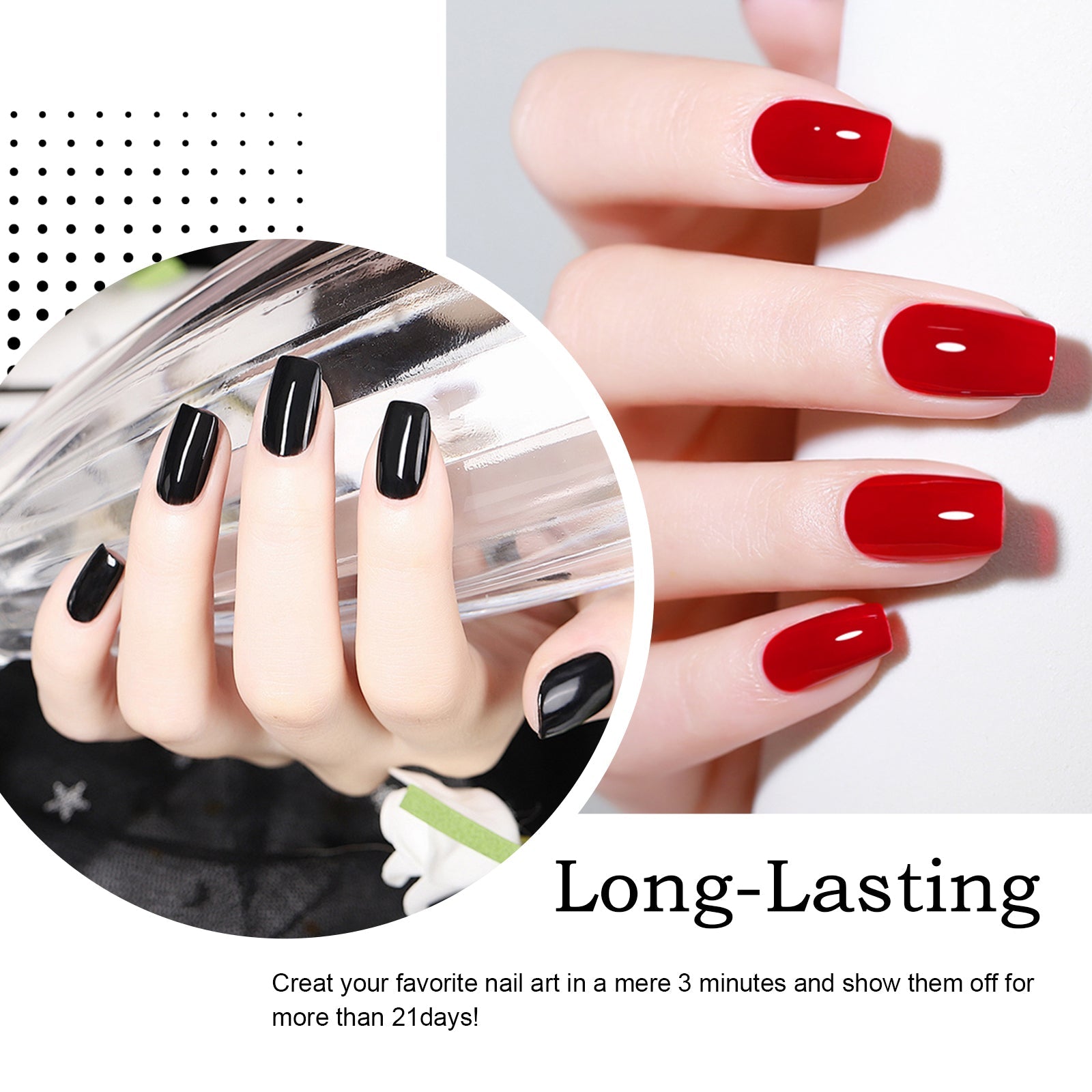 SOLWINK Rock Sugar No Wipe Top & Base Coat UV/LED Gel - SOLWINK