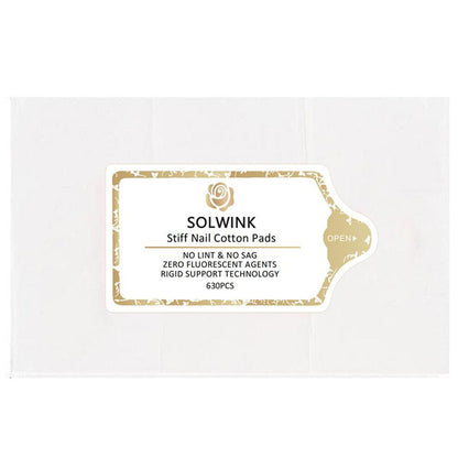 SOLWINK 630pcs Lint-free Nail Wipes