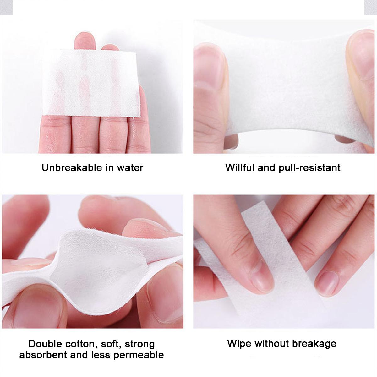 SOLWINK 630pcs Lint-free Nail Wipes