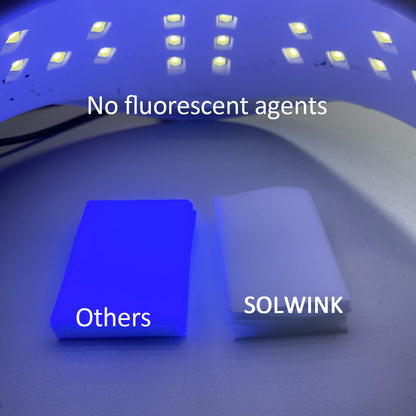 SOLWINK 630pcs Lint-free Nail Wipes